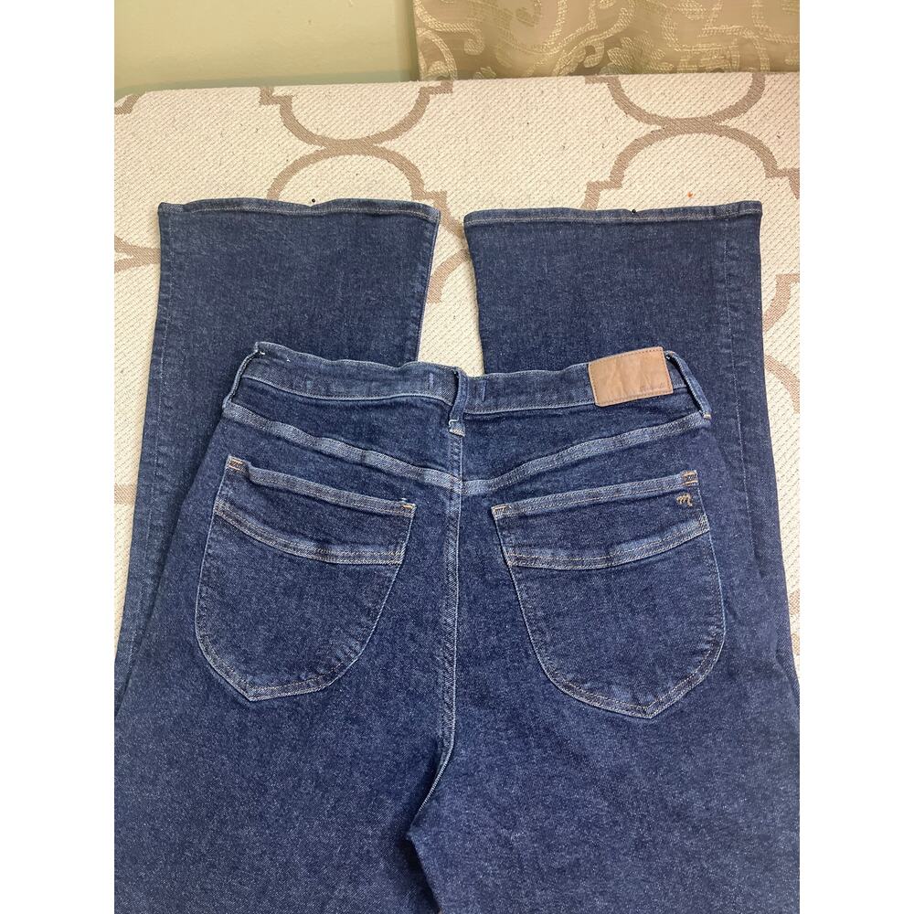 Madewell Dark Blue Wide Leg “Perfect Vintage Flare Jeans”